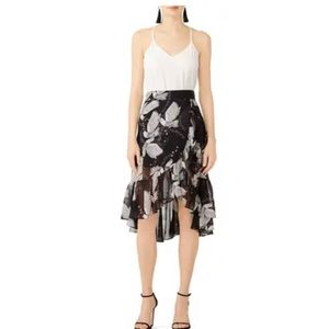 Rebecca Minkoff Black Selena Wrap Skirt